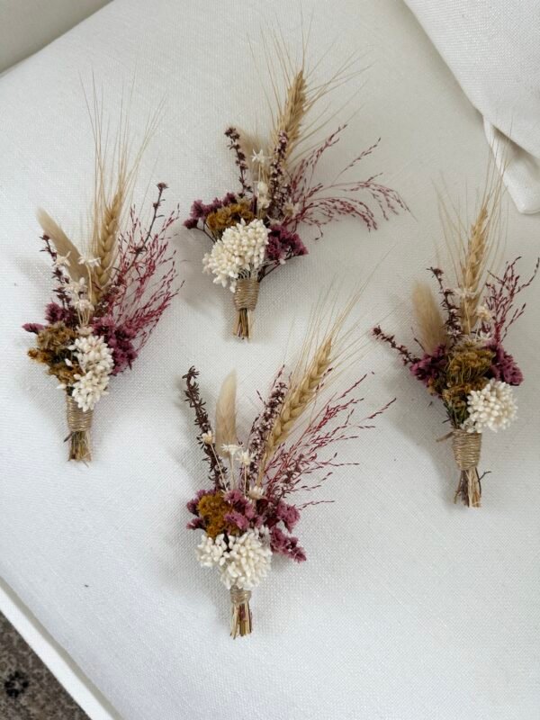 Harvest Meadow Boutonnières