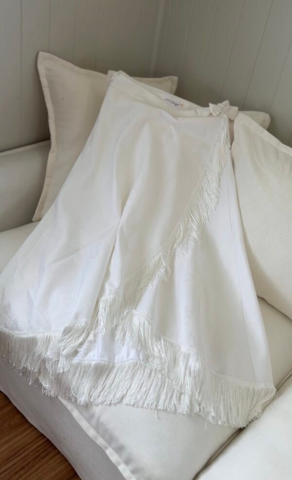 Reverie Fringe Wrap Skirt - sz S